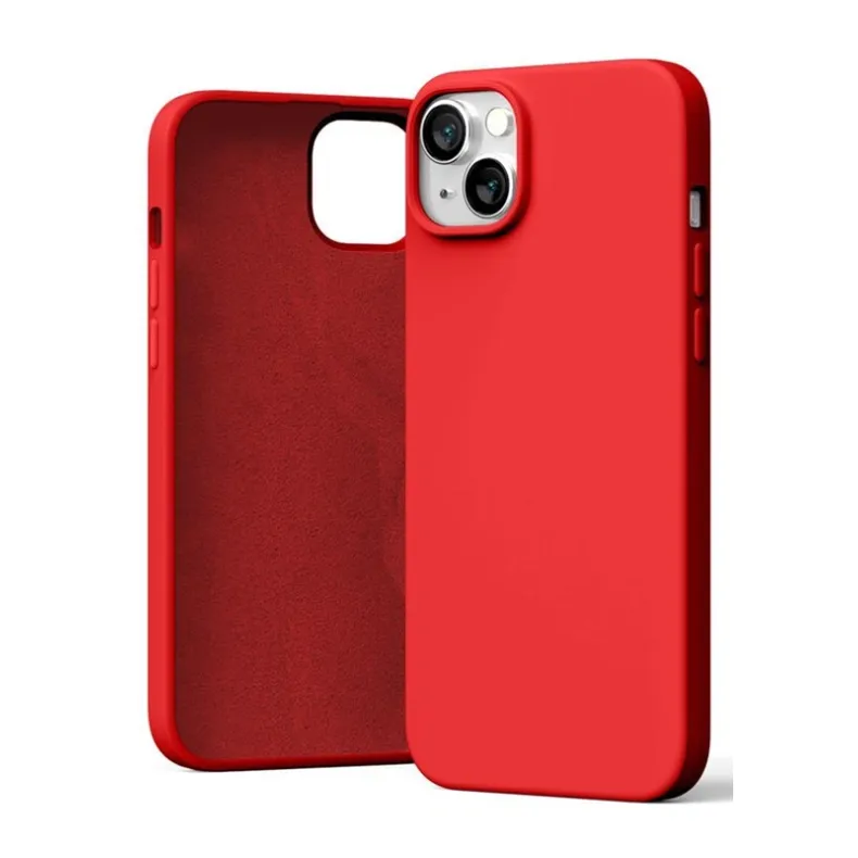 Smart Samsung Galaxy A57 Mercury silikoninis dėklas, raudona, 1 nuotrauka