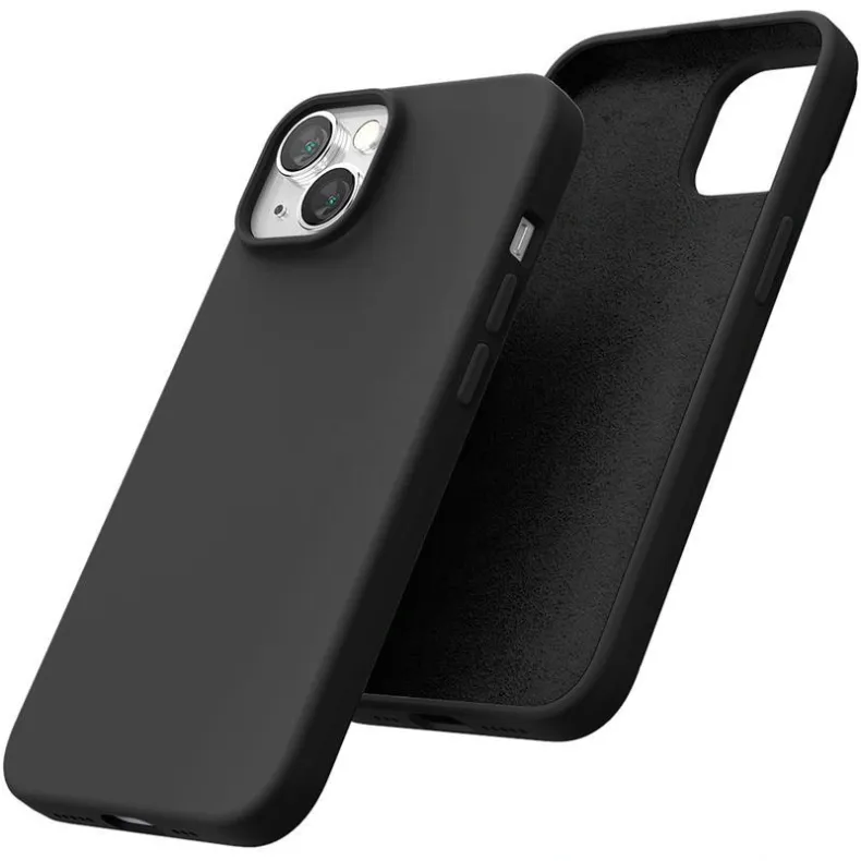 Smart Samsung Galaxy A57 Mercury silikoninis dėklas, juoda, 2 nuotrauka