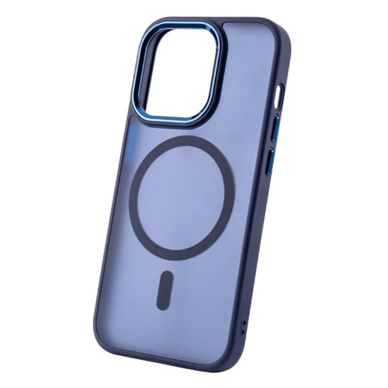 Smart Samsung Galaxy A57 Frozen MagSafe dėklas, tamsi mėlyna, 1 nuotrauka