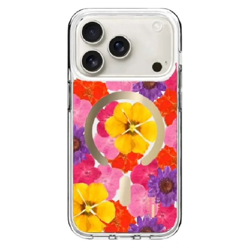 Ideal of Sweden iPhone 17 Pro Max MagSafe dėklas - Tropical Floral, 1 nuotrauka