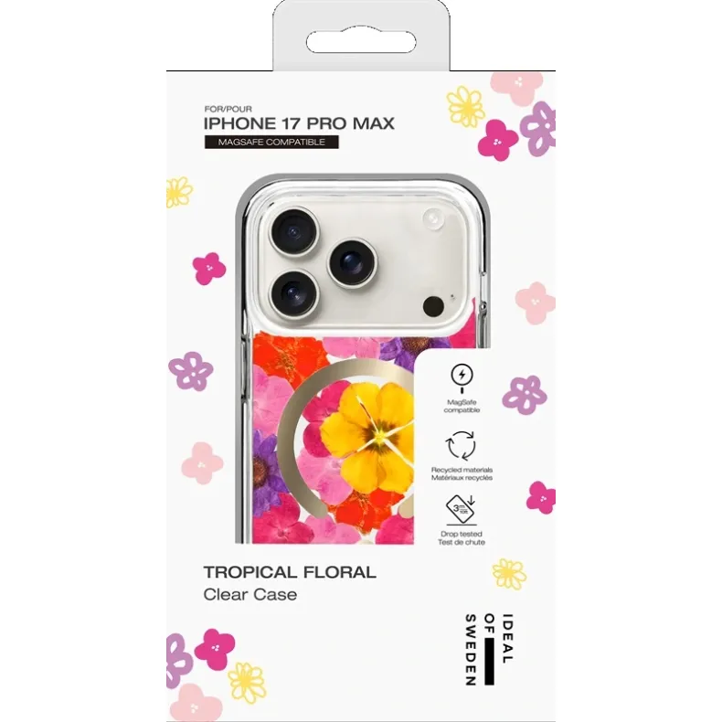 Ideal of Sweden iPhone 17 Pro Max MagSafe dėklas - Tropical Floral, 2 nuotrauka