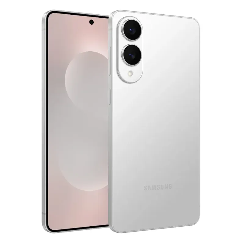 Samsung S25 edge 256GB, sidabrinė, 1 nuotrauka