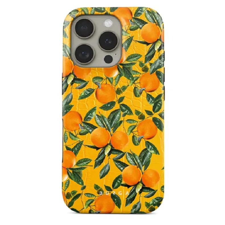 Burga iPhone 17 Tough MagSafe dėklas - Orange Lemonade, 1 nuotrauka