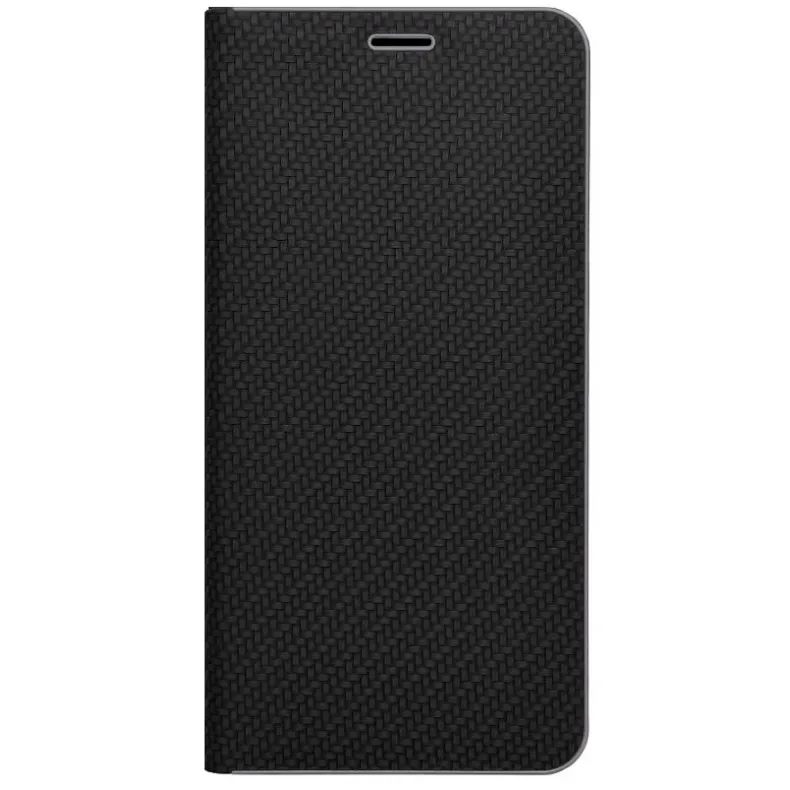 Smart Samsung Galaxy A37 Luna Book Carbon dėklas, nuotrauka 1