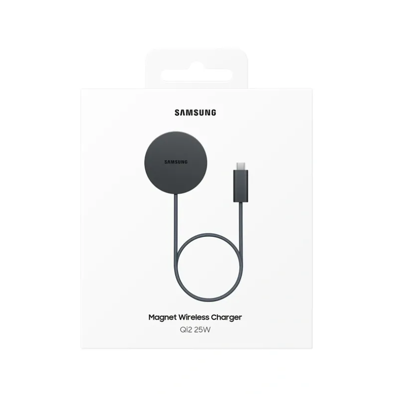 Samsung magnetinis belaidis įkroviklis - 25W, tamsiai pilka, 6 nuotrauka