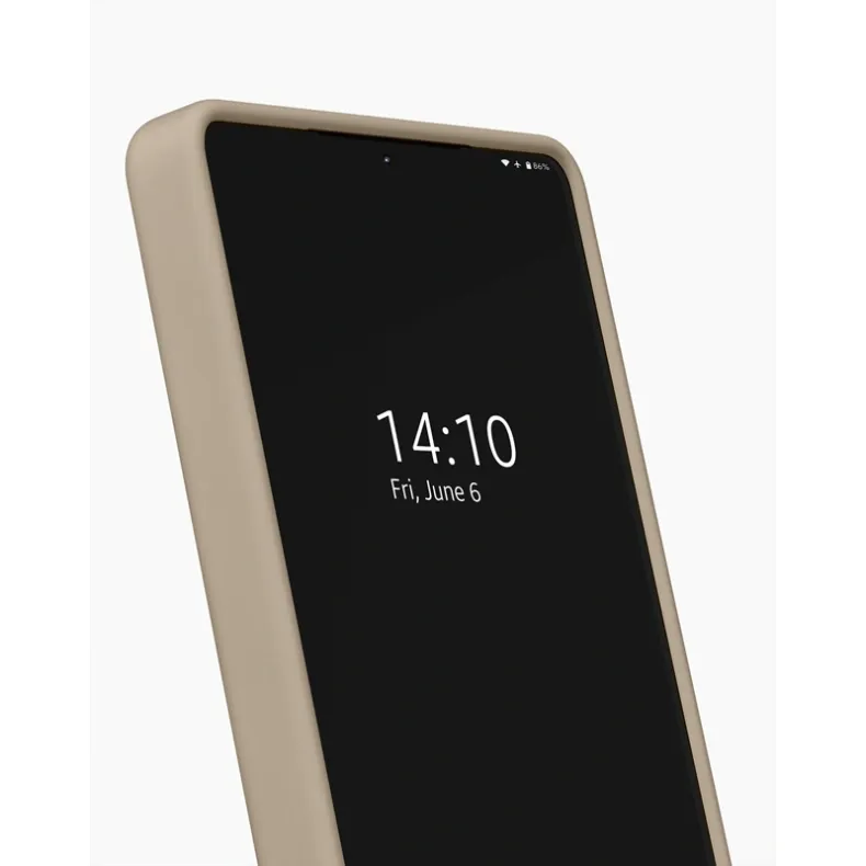 Ideal of Sweden Samsung Galaxy S25 Ultra MagSafe silikoninis dėklas, beige, 4 nuotrauka