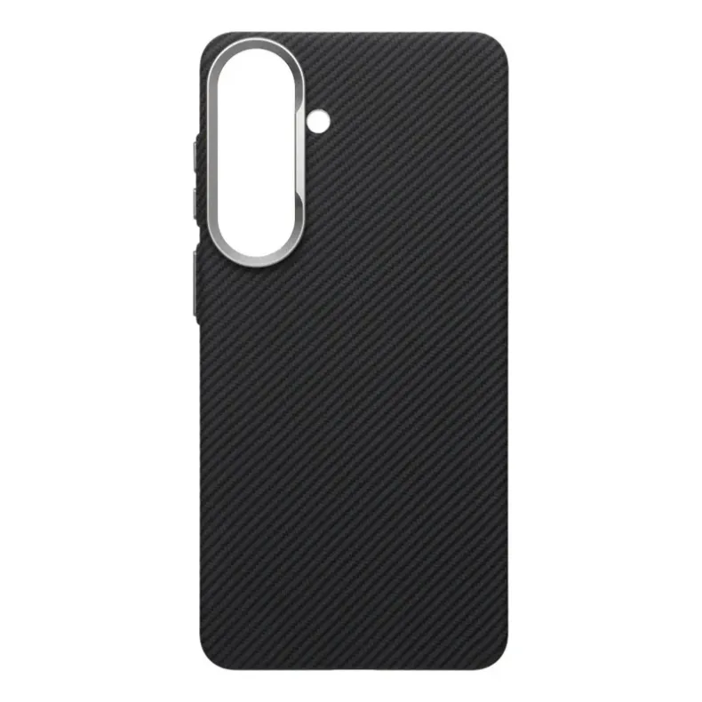 Smart Samsung Galaxy A37 Kevlar MagSafe dėklas, juodas, 1 nuotrauka
