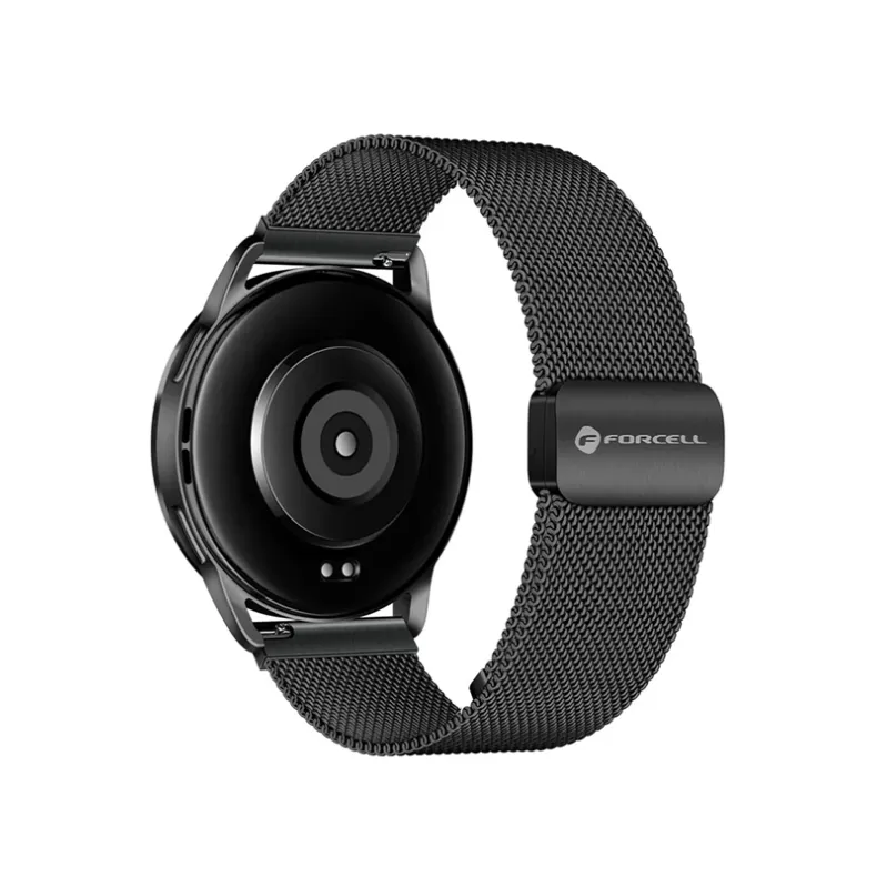 Forcell universalus milanietiškas dirželis - 20mm, juoda, 1 nuotrauka