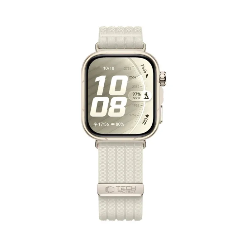 Techprotect Huawei Watch Fit 5 5 Pro 4 4 Pro 3 medžiaginis dirželis, starlight, 1 nuotrauka