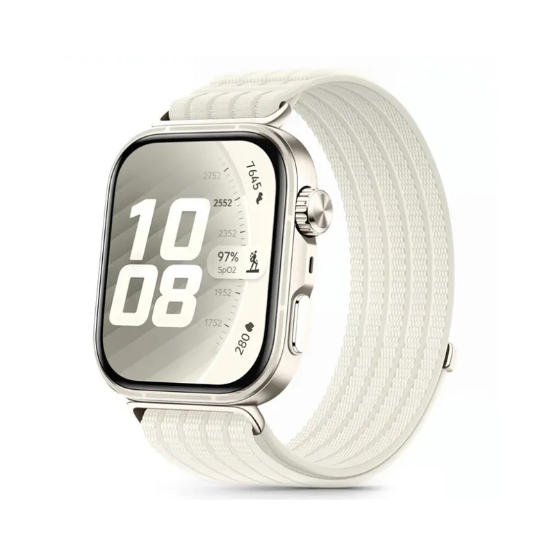 Techprotect Huawei Watch Fit 5 5 Pro 4 4 Pro 3 medžiaginis dirželis, starlight, 2 nuotrauka
