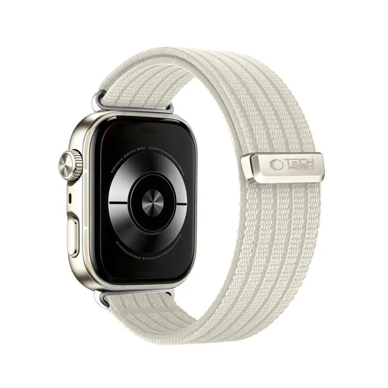 Techprotect Huawei Watch Fit 5 5 Pro 4 4 Pro 3 medžiaginis dirželis, starlight, 3 nuotrauka