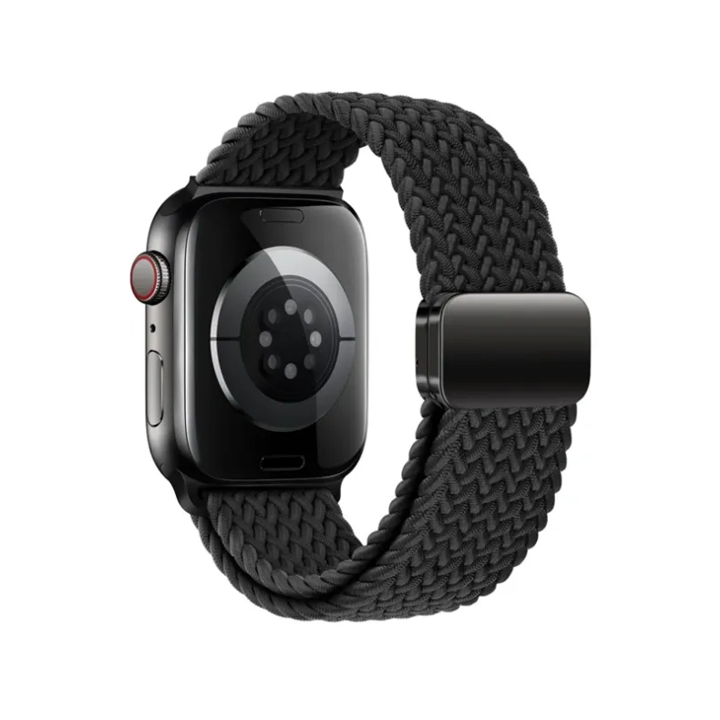 Techprotect Apple Watch 40 41 42 mm Nylonmag dirželis, juoda, 1 nuotrauka