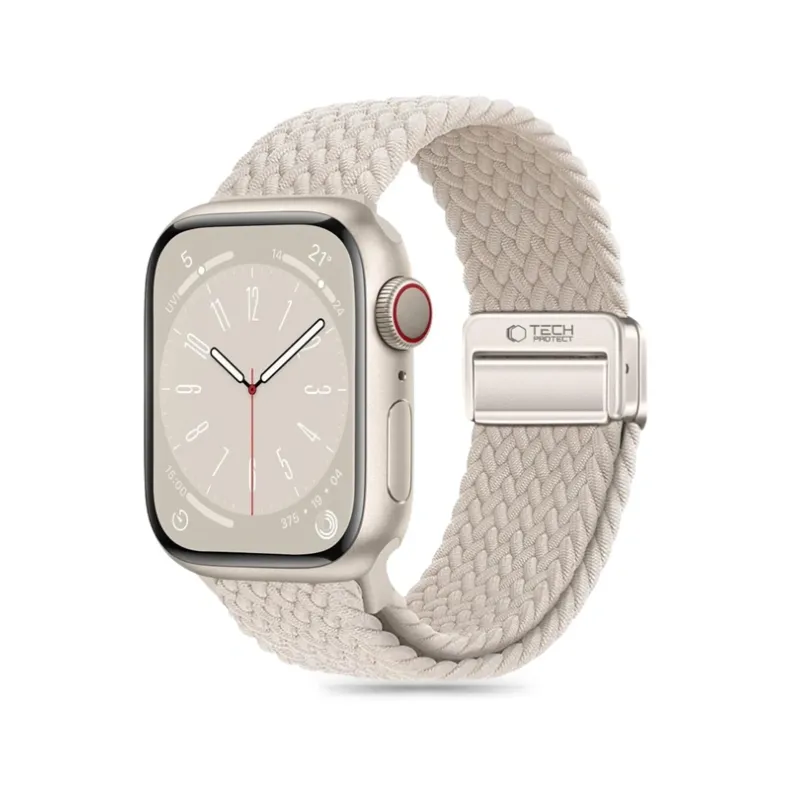 Techprotect Apple Watch 40 41 42 mm Nylonmag dirželis, titano, 2 nuotrauka