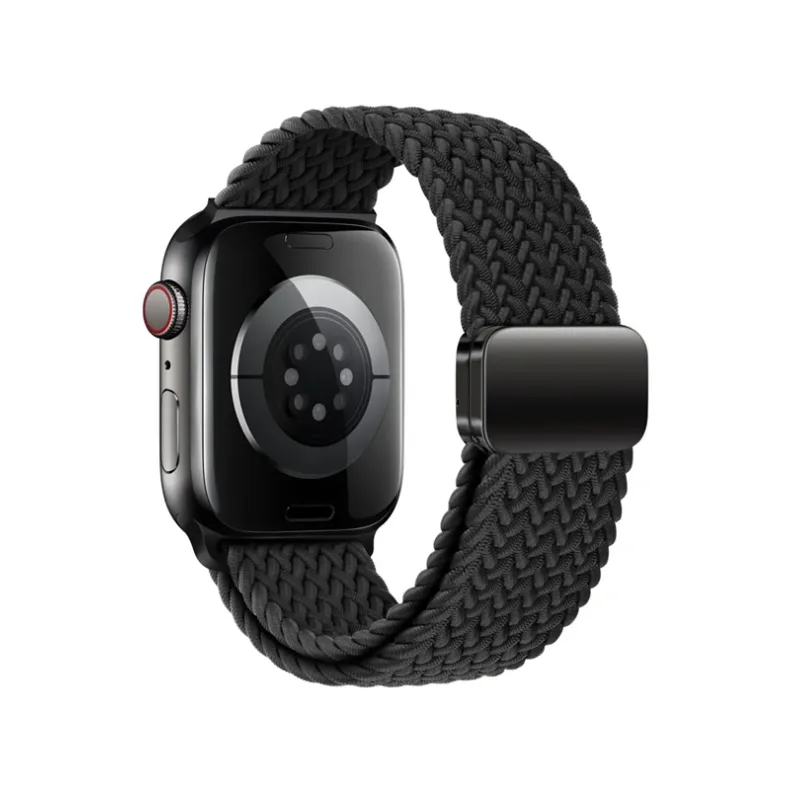  ... Techprotect Apple Watch 44 45 46 49 mm Nylonmag dirželis, juoda, 1 nuotrauka
