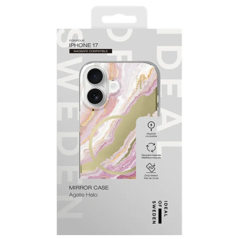 Ideal of Sweden iPhone 17 MagSafe dėklas Mirror, Agate Halo, 4 nuotrauka