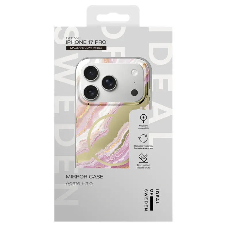 Ideal of Sweden iPhone 17 Pro MagSafe dėklas Mirror, Agate Halo, 4 nuotrauka
