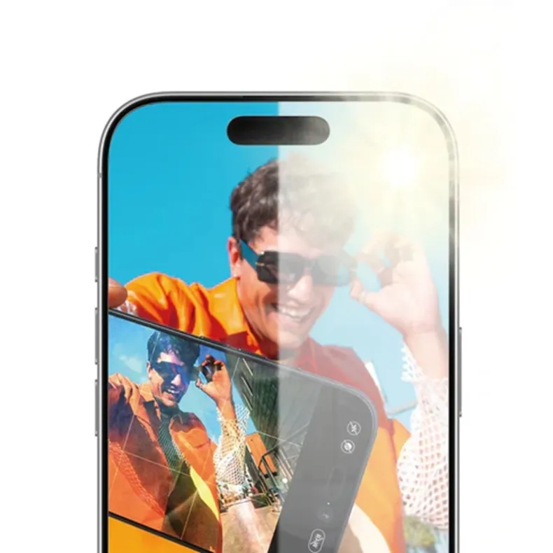 PanzerGlass iPhone 17  16 Pro anti-reflective armor stikliukas, 2 nuotrauka