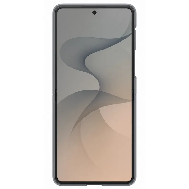 Samsung Galaxy Flip8 silikoninis magnetinis dėklas su žiedu, juoda, 5 nuotrauka