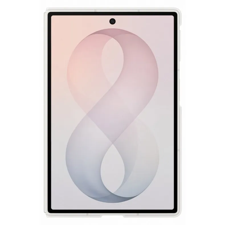 Samsung Galaxy Fold8 silikoninis magnetinis dėklas, balta, 4 nuotrauka