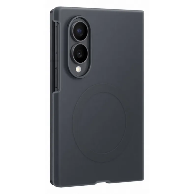 Samsung Galaxy Fold8 silikoninis magnetinis dėklas, juoda, 1 nuotrauka
