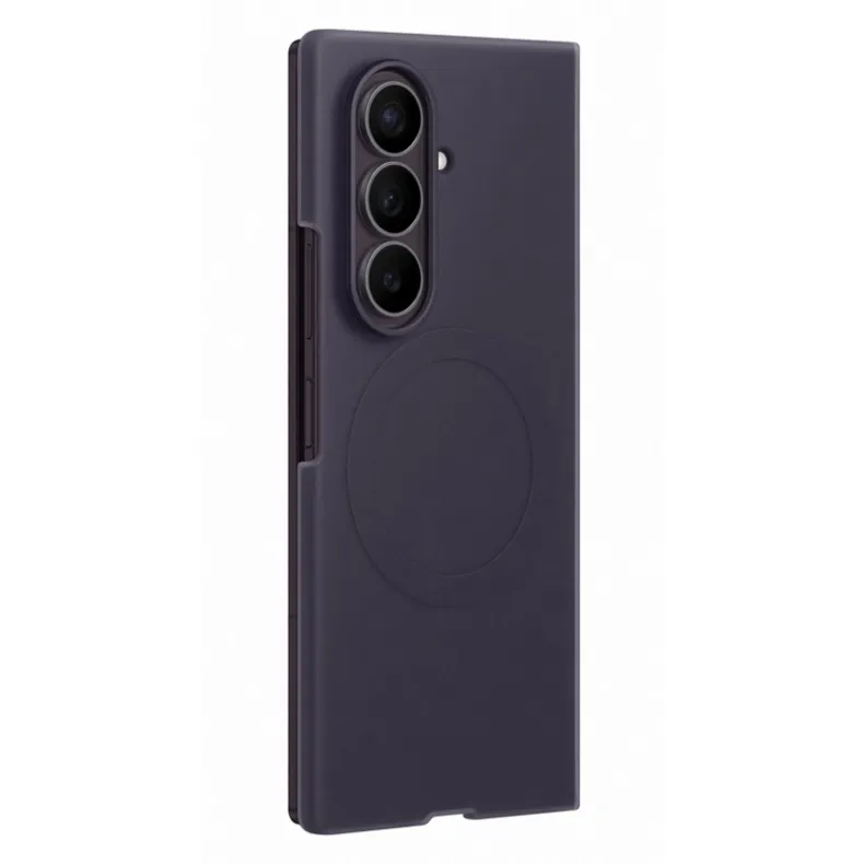 Samsung Galaxy Fold8 Ultra silikoninis magnetinis dėklas, violetinė, 1 nuotrauka