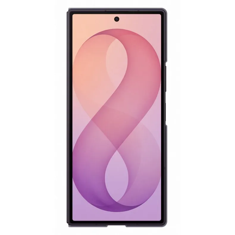 Samsung Galaxy Fold8 Ultra silikoninis magnetinis dėklas, violetinė, 4 nuotrauka