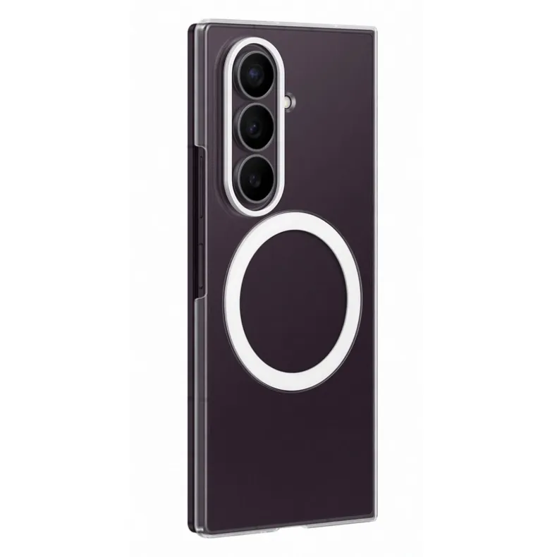 Samsung Galaxy Fold8 Ultra skaidrus magnetinis dėklas, skaidri, 1 nuotrauka