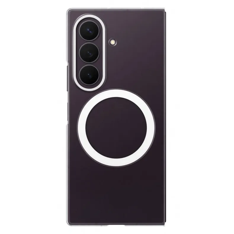 Samsung Galaxy Fold8 Ultra skaidrus magnetinis dėklas, skaidri, 3 nuotrauka