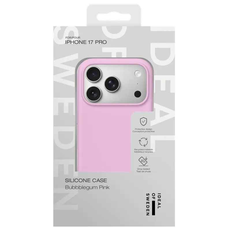 Ideal of Sweden iPhone 17 Pro MagSafe silikoninis dėklas, bubblegum pink, 4 nuotrauka