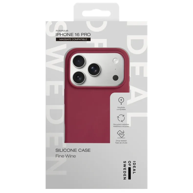 Ideal of Sweden iPhone 16 Pro MagSafe silikoninis dėklas, Fine wine, 5 nuotrauka