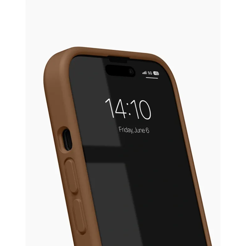 Ideal of Sweden iPhone 17e 16e 15 14 13 Swirl MagSafe silikoninis dėklas, Salted Caramel, 4 nuotrauk