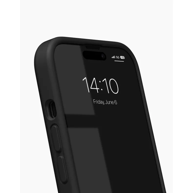 Ideal of Sweden iPhone 17e 16e 15 14 13 Swirl MagSafe silikoninis dėklas, Velvet Black, 3 nuotrauka