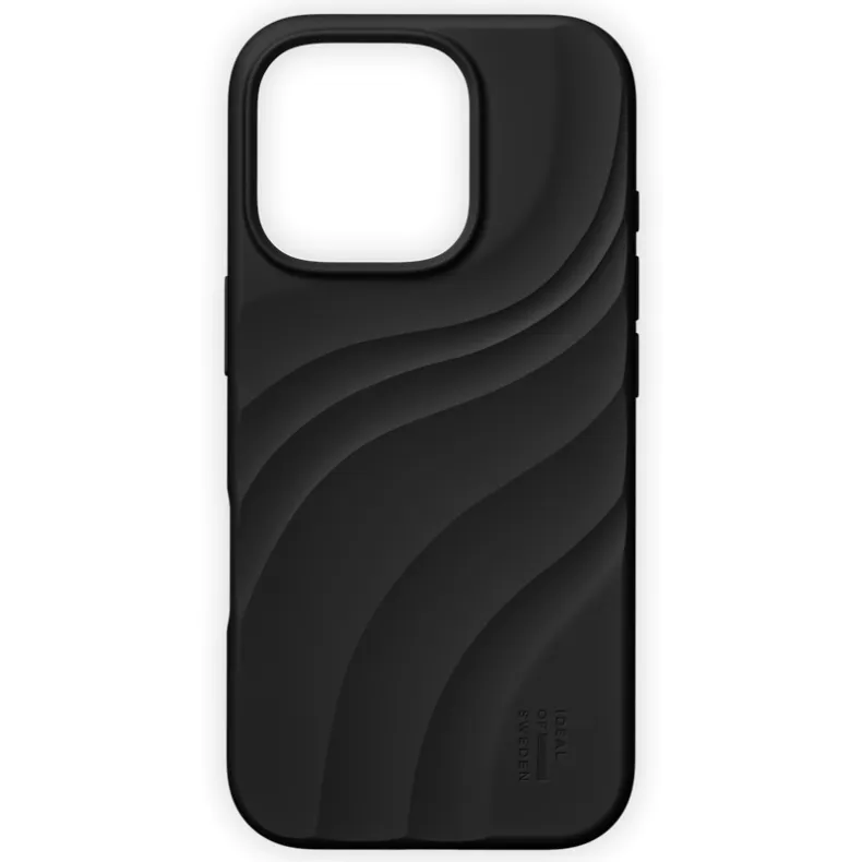Ideal of Sweden iPhone 16 Pro Max Swirl MagSafe silikoninis dėklas, velvet black, 1 nuotrauka