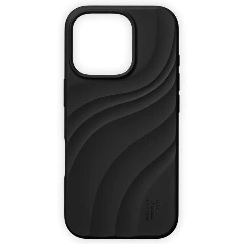 Ideal of Sweden iPhone 16 Pro Swirl MagSafe silikoninis dėklas, velvet black, 1 nuotrauka