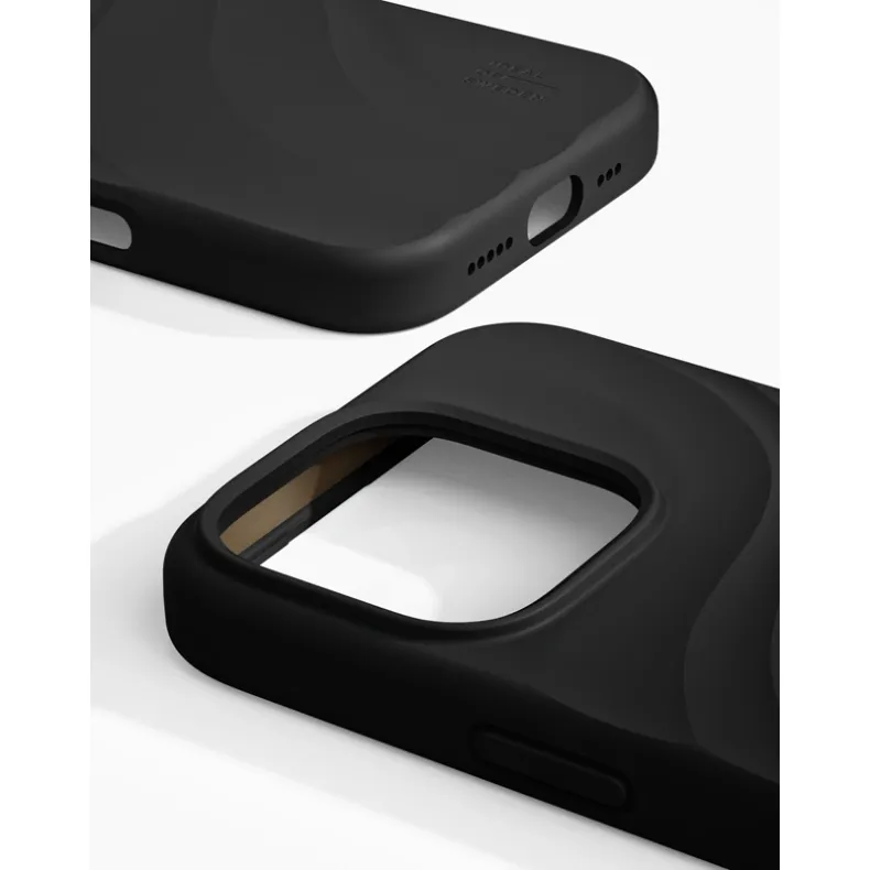 Ideal of Sweden iPhone 16 Pro Swirl MagSafe silikoninis dėklas, velvet black, 2 nuotrauka