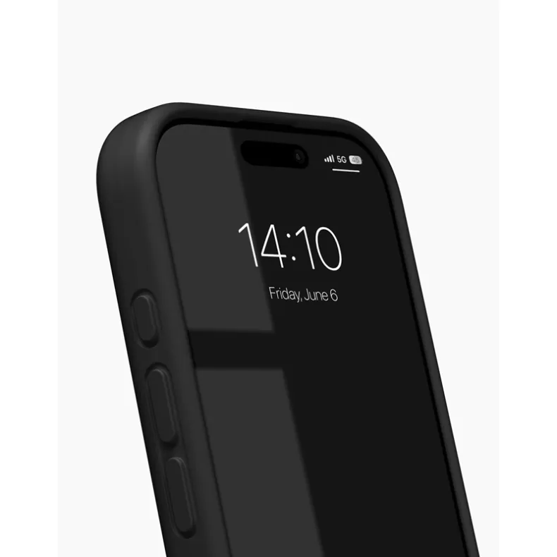  Ideal of Sweden iPhone 16 Pro Swirl MagSafe silikoninis dėklas, velvet black, 4 nuotrauka