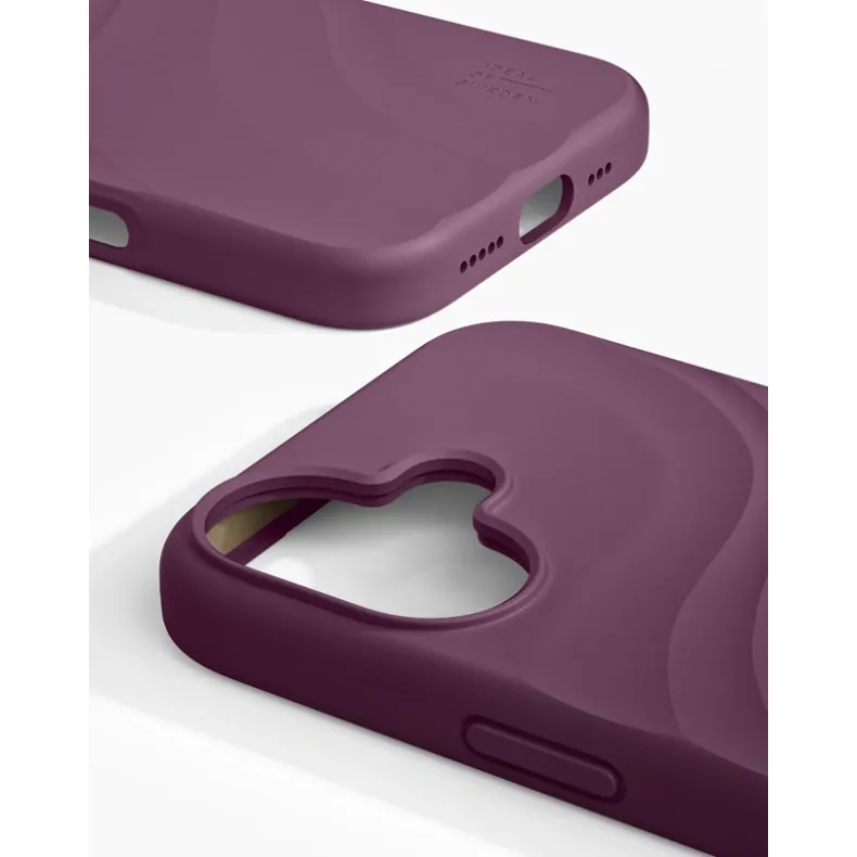 Ideal of Sweden iPhone 17 Swirl MagSafe silikoninis dėklas, Velvet Plum, 2 nuotrauka