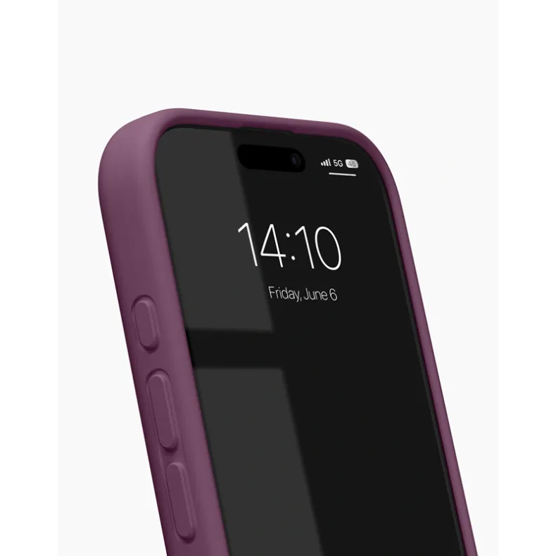 Ideal of Sweden iPhone 17 Swirl MagSafe silikoninis dėklas, Velvet Plum, 3 nuotrauka