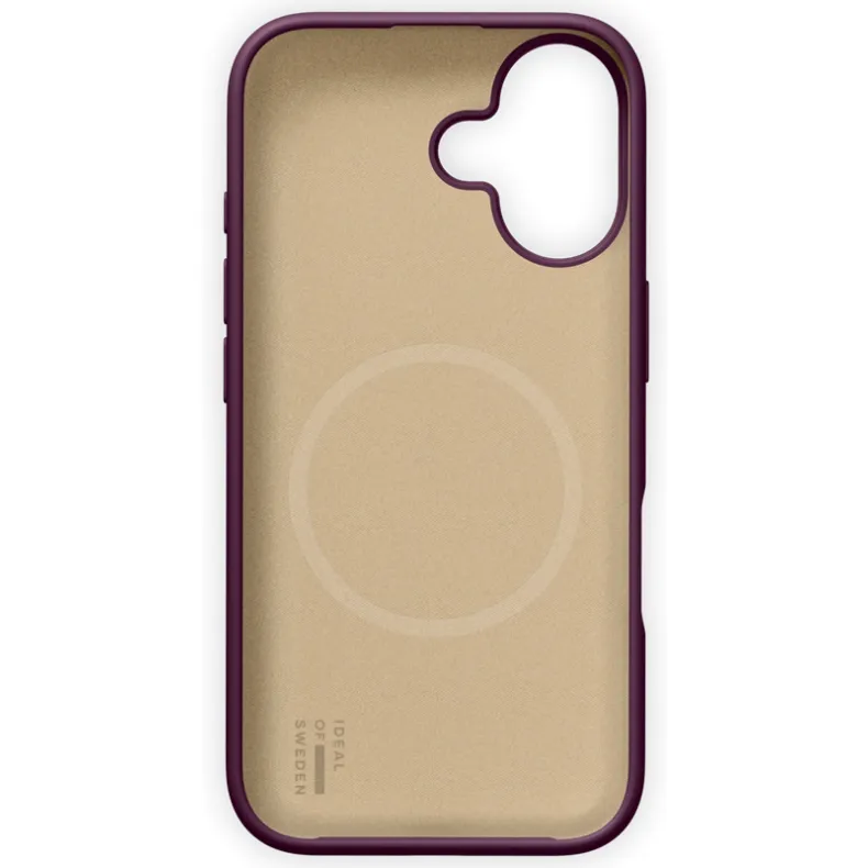 Ideal of Sweden iPhone 17 Swirl MagSafe silikoninis dėklas, Velvet Plum, 4 nuotrauka