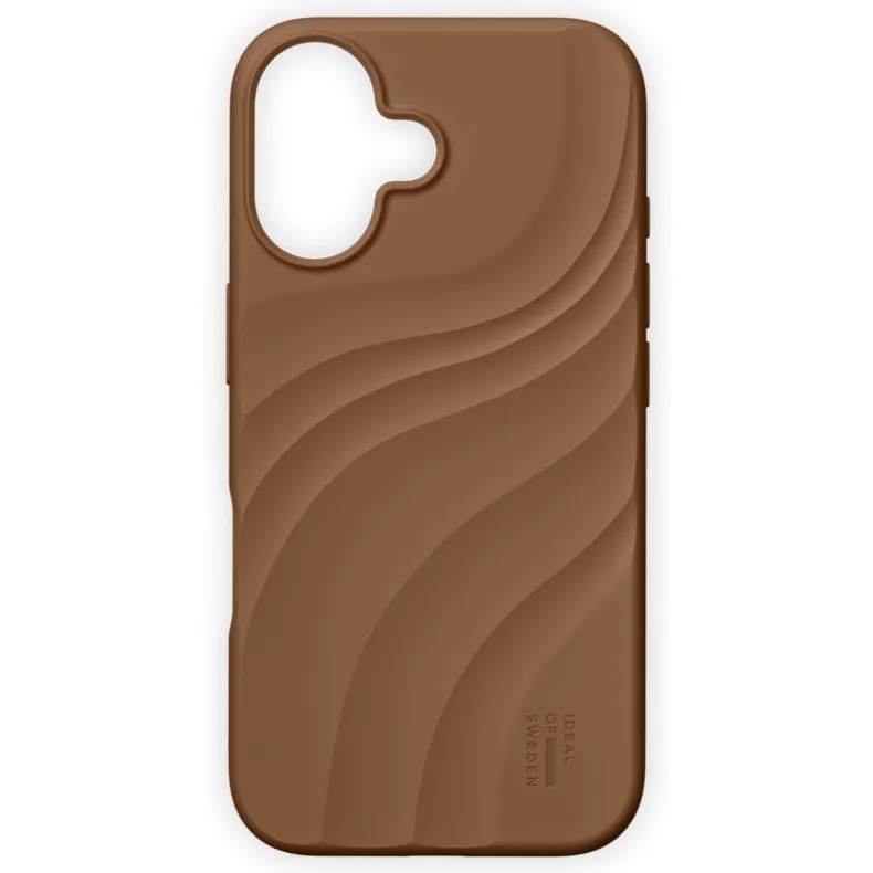 Ideal of Sweden  iPhone 17 Swirl MagSafe silikoninis dėklas, Salted Caramel, 1 nuotrauka