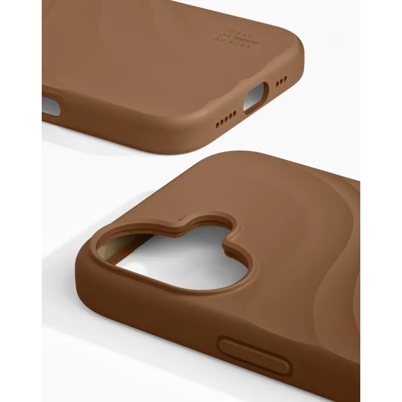 Ideal of Sweden  iPhone 17 Swirl MagSafe silikoninis dėklas, Salted Caramel, 2 nuotrauka