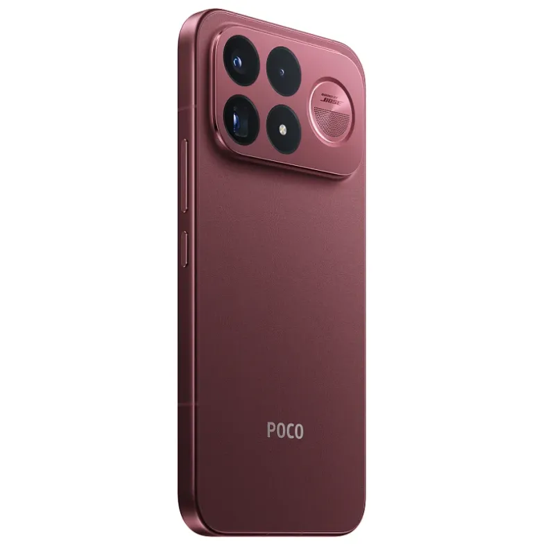 Poco F9 ultra, raudona, 6 nuotrauka