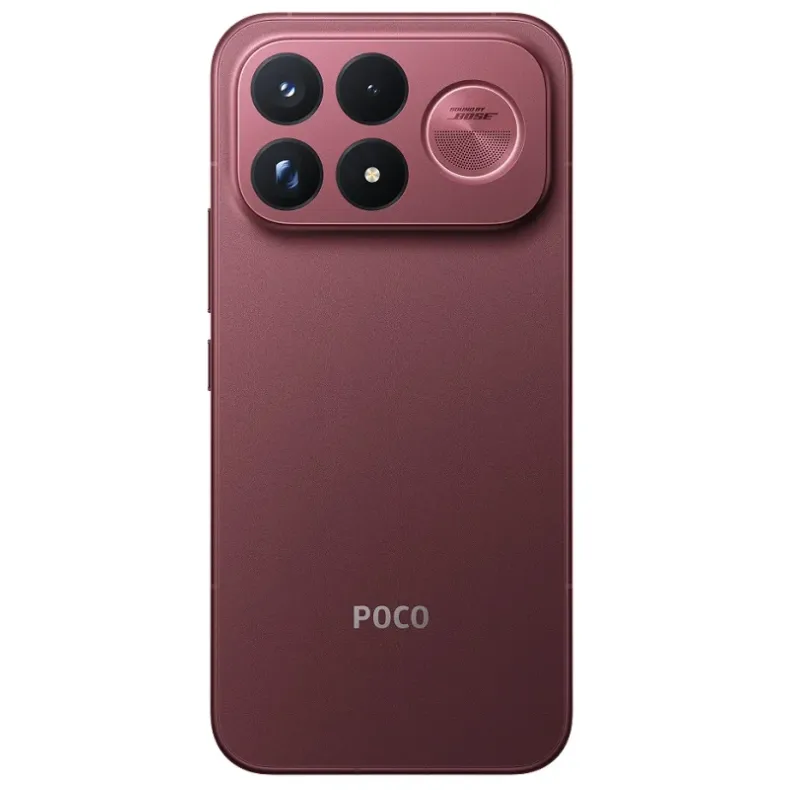 Poco F9 ultra, raudona, 6 nuotrauka