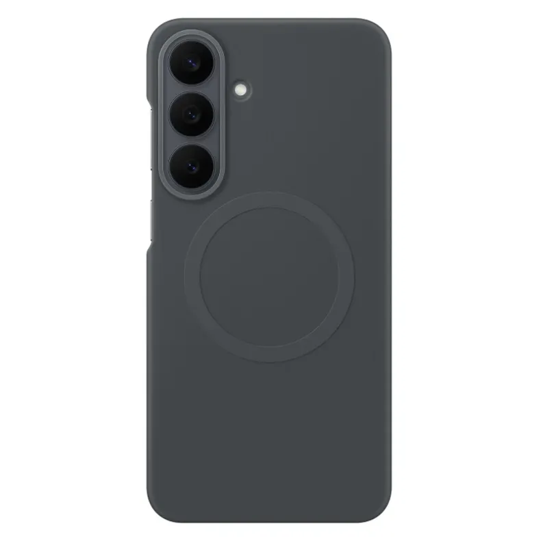  Samsung Galaxy S26 FE silikoninis magnetinis dėklas, juoda. 1 nuotrauka