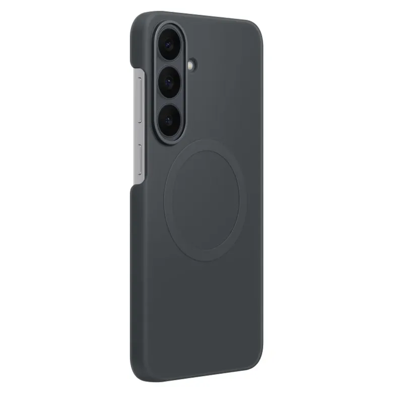 Samsung Galaxy S26 FE silikoninis magnetinis dėklas, juoda. 2 nuotrauka