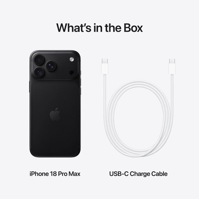 iPhone 18 Pro Max 256GB,Black, 10 nuotrauka