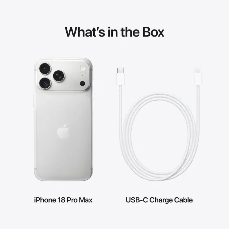  iPhone 18 Pro Max 512GB, silver, 10 nuotrauka.
