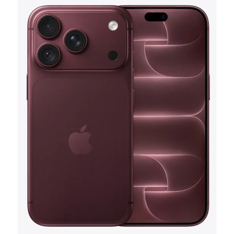 iPhone 18 Pro Max, 1TB burgundy, 1 nuotrauka