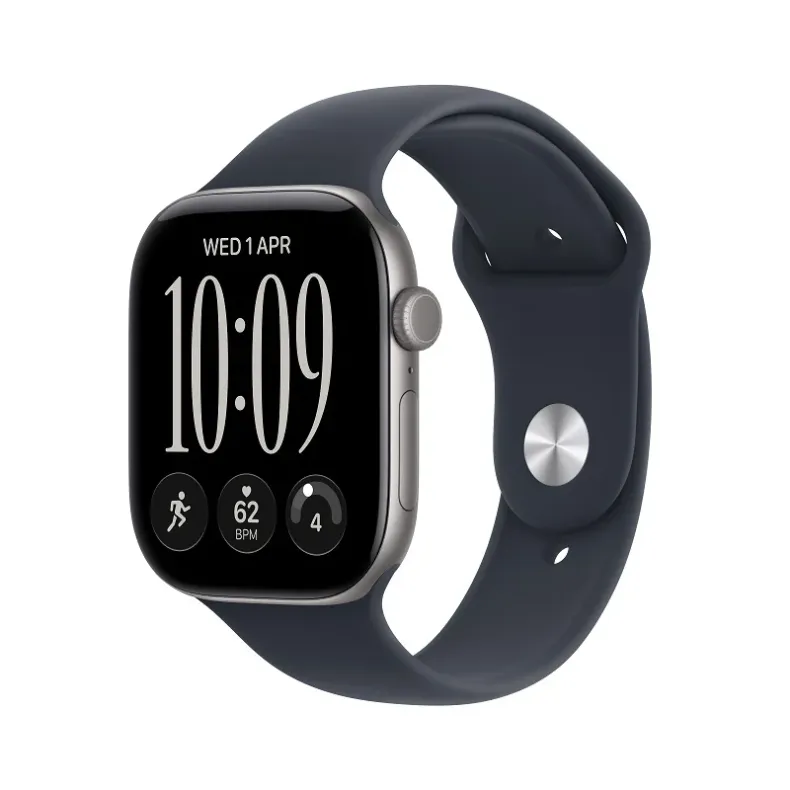 Apple_Watch_Series_12_42mm_GPS_Space_Gray_Aluminum_Sport_Band_Navy_Blue_S/M_Image_Position_1