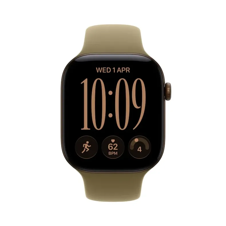 Apple_Watch_Series_12_42mm_GPS_Dark_Bronze_Aluminum_Sport_Band_Olive_M/L_Image_Position_2